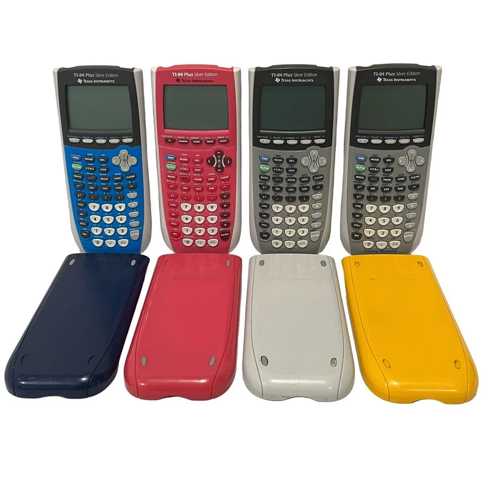 TI-84 Plus Silver Edition Graphing Calculator (Color Options, Free Shipping) - Image 1 of 1
