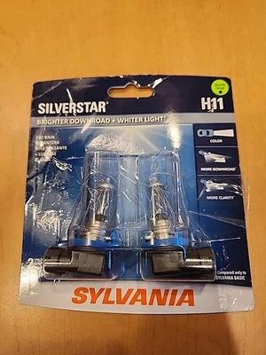 Bombillas faros Sylvania silverstar h11. Paquete abierto Foto 1 de 4