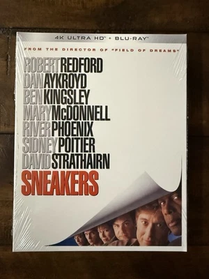 Sneakers (1992) 4K UHD + Blu-ray SEALED w/OOP Slipcover Kino Lorber NEW Foto 1 de 3