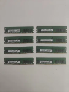 8 X 16 GB 1Rx4 PC4-2933Y-RC2 12 Hynix HMA82GR7CJR4N Server RAM Originale HP Z8-G4 - Foto 1 di 3