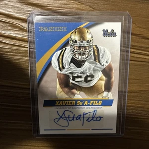 2015 Panini UCLA Xavier Su'A-Filo Auto #XSF-UCL Texans Bengals NFL - Picture 1 of 2