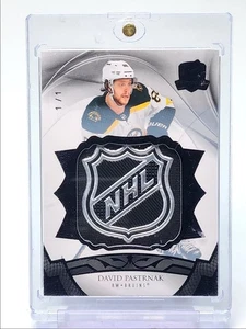 DAVID PASTRNAK 2020-21 UPPER DECK THE CUP PATCH BLACK FOIL SHIELD 1/1 Q5650 - Picture 1 of 2