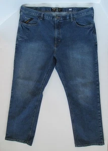 Ariat Jeans Mens 42x32 Blue M5 Rebar Straight Leg Fit Blue Workwear Western - Picture 1 of 8