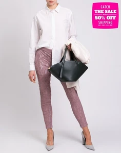 RRP €340 JUST CAVALLI Lace Trousers Size IT 38 / XS See Through Zipped Cuffs - Picture 1 of 9