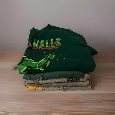 Boys Kids Size 5 Christmas And Winter Style T Shirt Lot Of 5 - Image 1 of 4