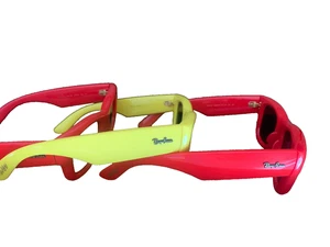 3 Funkey Ray-Ban Sonnenbrillen zwei rot eine gelb - Bild 1 von 16