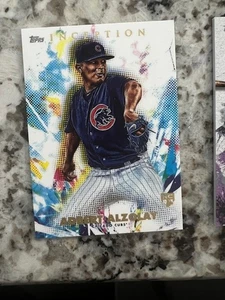 2020 TOPPS INCEPTION ROOKIE CARD CHICAGO CUBS ADBERT ALZOLAY #38 - Picture 1 of 1