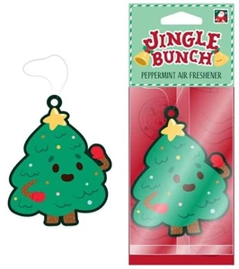 Jingle Bunch Weihnachtsbaumbehang Lufterfrischer Auto oder Baumschmuck - Pfefferminze - Bild 1 von 2