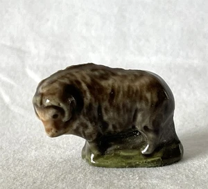 Estatuilla de adorno vintage Wade Whimsies porcelana cerámica ovejas RAM #24-946 - Imagen 1 de 8