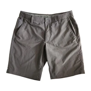 Under Armour Golf Shorts Gray Men’s 36 Chino 10 Inch Inseam Loose Fit - Picture 1 of 6