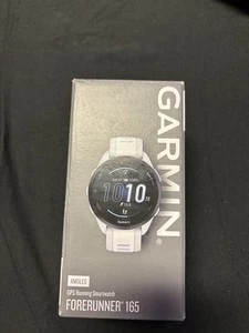 Garmin Forerunner 165 Gray and White AMOLED GPS Running Watch 010-02863-21 - Picture 1 of 8