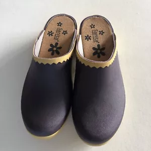 Sanita Danish Raining Katzen und Clogs Damengröße 7 dunkellila Stillschuhe - Bild 1 von 7