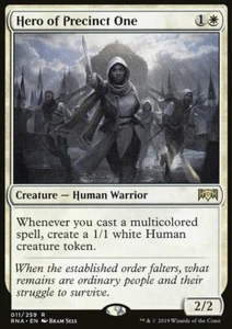Magic the Gathering MTG Hero of Precinct One (11) Ravnica Allegiance LP - Picture 1 of 1