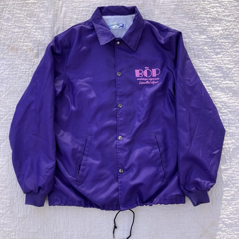 Chaqueta Universitaria Capricornio The Bop Nostalgia Nightclub California Años 80 De Colección Talla M Foto 1 de 4