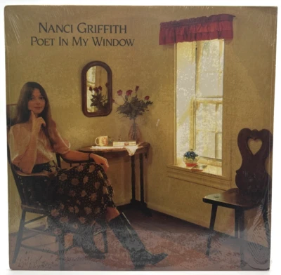 NANCI GRIFFITH "Poet In My Window" LP 1985  Philo ‎– PH-1098 - Image 1 of 4