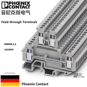 50pcs Phoenix Double-layer Miniature Terminal Block MBKKB2.5-1414064 - Picture 1 of 4