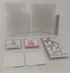 Lot Sizzix Sizzlits Decorative Scribbles Swirls, Vines, Flourishes FREE SHIPPING - Picture 1 of 7