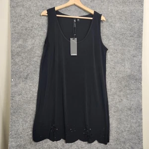 TS Taking Shape Top Womens Plus Size XS Black Stretchy Tank Classic New Ladies - Picture 1 of 11