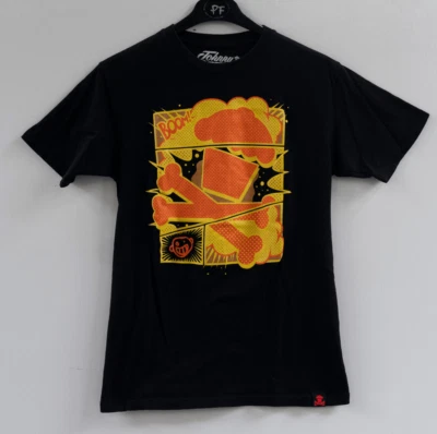 Camiseta negra Johnny Cupcakes x Newbury Comics 2015 Boston Comic Con talla S Foto 1 de 4