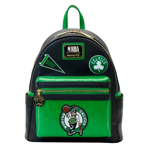 Loungefly Boston Celtics Patches Mini Backpack Cover