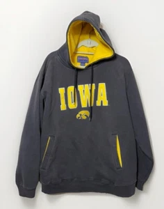 Iowa Hawkeyes Sweatshirt Hoodie Black Sz XL Caitlin Clark has Pockets - Picture 1 of 5