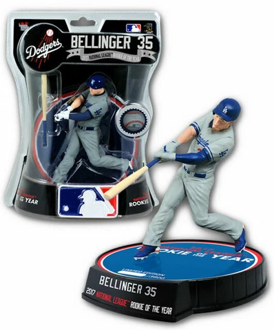 Cody Bellinger LA Dodgers MLB NL Rookie of the Year Imports Dragon Figure NIB Cover
