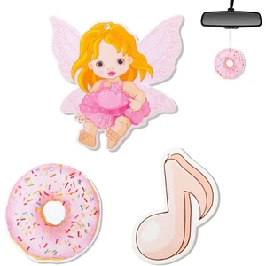 Cute Car Air Freshener Hanging Wishing Elf,Musical Note,Donut Car Decor,Car Diff - Picture 1 of 1