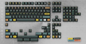 GMK MV Expo Base Kit - BNIB Genuine Premium Keycap Set Doubleshot ABS - Picture 1 of 2