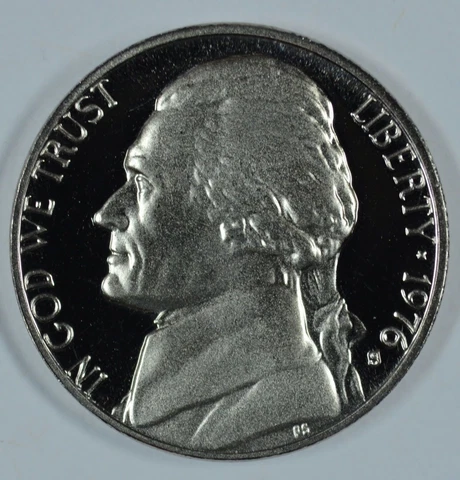 1976-S Proof Jefferson Nickel Full Steps Nice Coins Priced Right Shipped FREE Cover