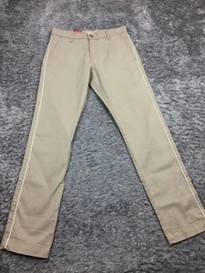 Levi's Signature Essential Chino Hose Damen Größe 28 Beige Hellbraun Khaki - Bild 1 von 15