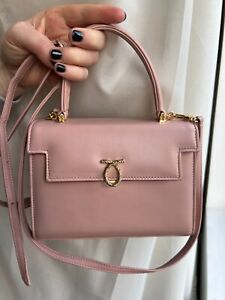 Launer London Bag: Judi Collection, Pastel Pink, Leather