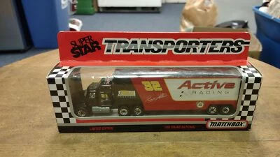 1993 Matchbox Transporters Super Star 1:87 #32 Jimmy Horton/Active Racing (N11) - Image 1 of 4