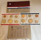 1984-1985 Uncirculated US Mint Sets D & P Lot of 24 Coins Original Folios