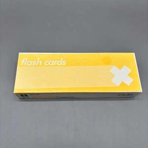 Vintage Ideal Flash Cards Multiplication Set No 7788 Yellow Box Math Homeschool - Picture 1 of 4