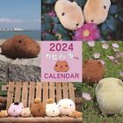Capybara-san Wall Calendar 2024 Cute Kawaii Character Collection Japan