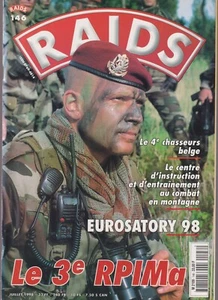 RAIDS N°146 4e CHASSEUR BELGE / ENTRAINEMENT MONTAGNE / 3e RPIMa / EUROSATORY - Imagen 1 de 2
