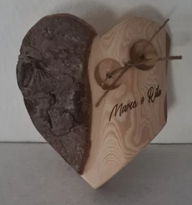 Ohrringe, Hochzeit, Holz, Valentinstag, Geschenkidee - Bild 1 von 2