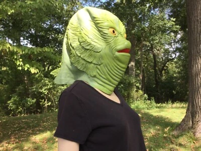 CREATURE FROM BLACK LAGOON MASK Adult Overhead Monsterville Universal Studios - Image 1 of 4