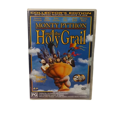 Monty Python & the Holy Grail DVD Adventure Comedy Family Historical King Arthur - Image 1 of 4