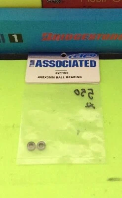 Team Associated ASC 21105 4x8x3MM ball bearing NewInPack 🇺🇸Shipped - Image 1 of 3