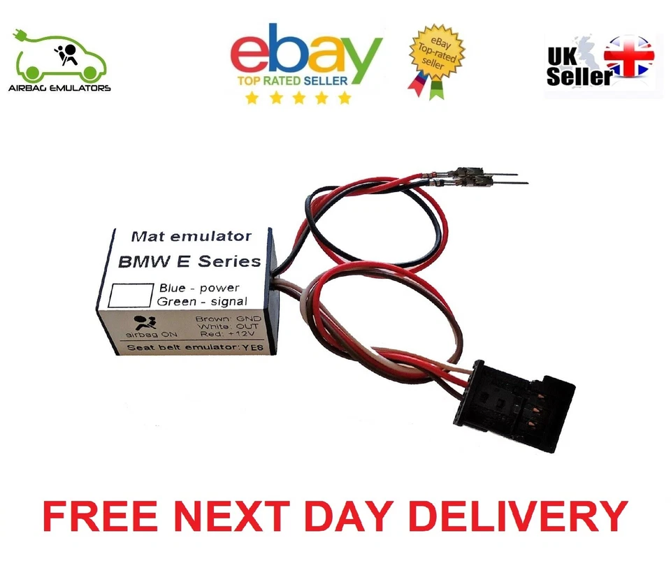 For BMW E87 2004-2011 Airbag Emulator Occupancy Seat Mat Sensor OC - WITH LED - Image 1 of 1