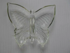 Vintage-Beautiful Jeanette Glass Butterfly Divided Candy Nut Dish  - Picture 1 of 2