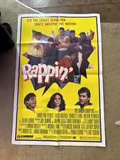 VINTAGE RAPPIN' FOLDED ONE SHEET MOVIE POSTER ORIGINAL