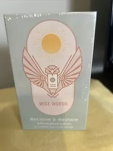 Weise Worte Affirmationskarten zurückfordern & wiederherstellen, um deinen inneren Heiler zu erwecken - Bild 1 von 9
