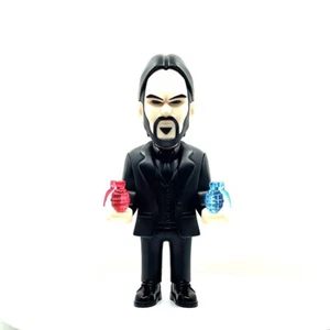 Juguete de diseñador Keanu Reeves John Wick-Mr. Leo | The Matrix Theme | Edición limitada - Imagen 1 de 9