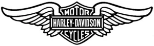 Harley Wings Stencil Durable & Reusable Stencils 8x3 Inch FREE SHIPPING - Picture 1 of 1