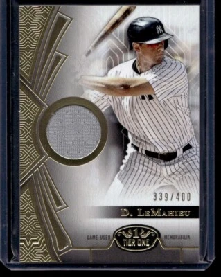 2023 Topps Tier One Relics DJ LeMahieu /400 #T1R-DL - Image 1 of 2