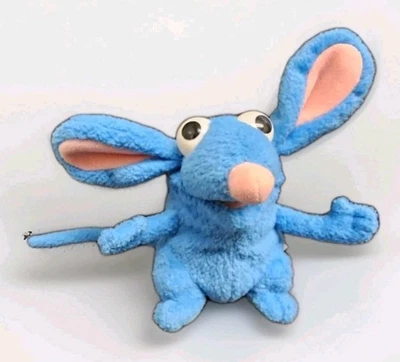 Bear in the Big Blue House Tutter Mouse 7” Bean Bag Plush Mattel Jim Henson - Image 1 of 3