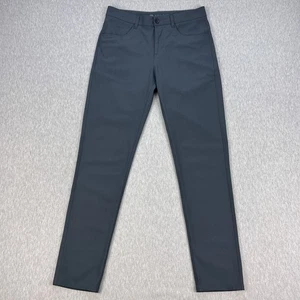 Vuori Meta Pant Mens 30x31 Charcoal Gray Stretch Performance Commuter Tech EDC - Picture 1 of 15