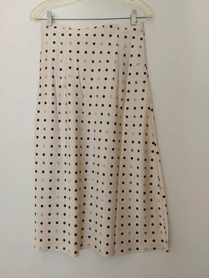 Falda sin cordones J Crew en puntos mixtos nueva con etiqueta color marfil polvoriento Foto 1 de 4